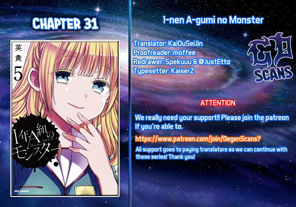 1 Nen A Gumi No Monster Ch 31 Page 1 Mangago