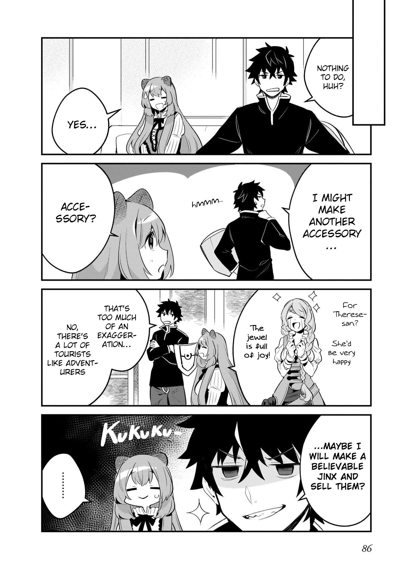 Terminou o mangá A Day in the Life of the Shield Hero