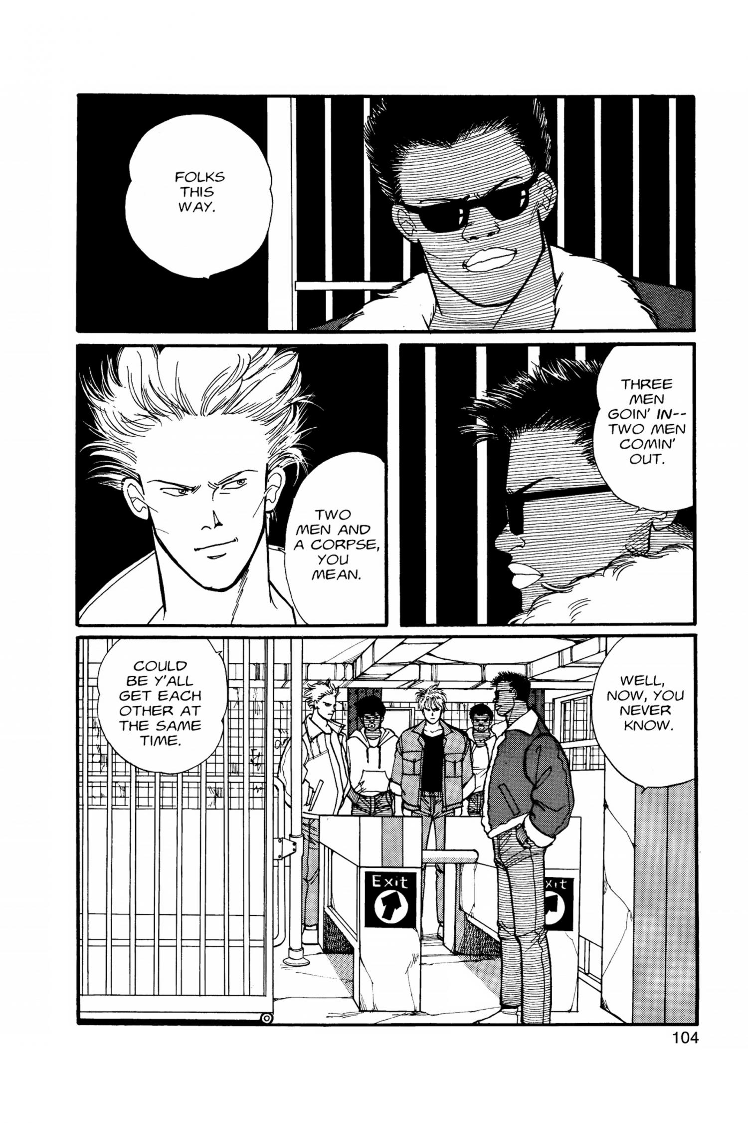 Banana Fish - episode 27 - 104