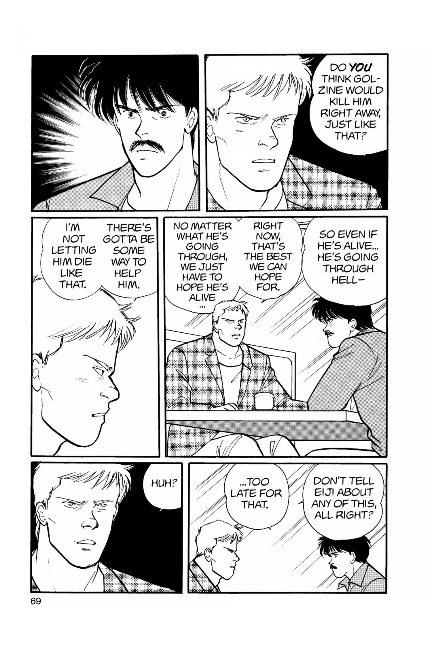 Banana Fish Vol 13 Ch 1 Page 71 Mangago