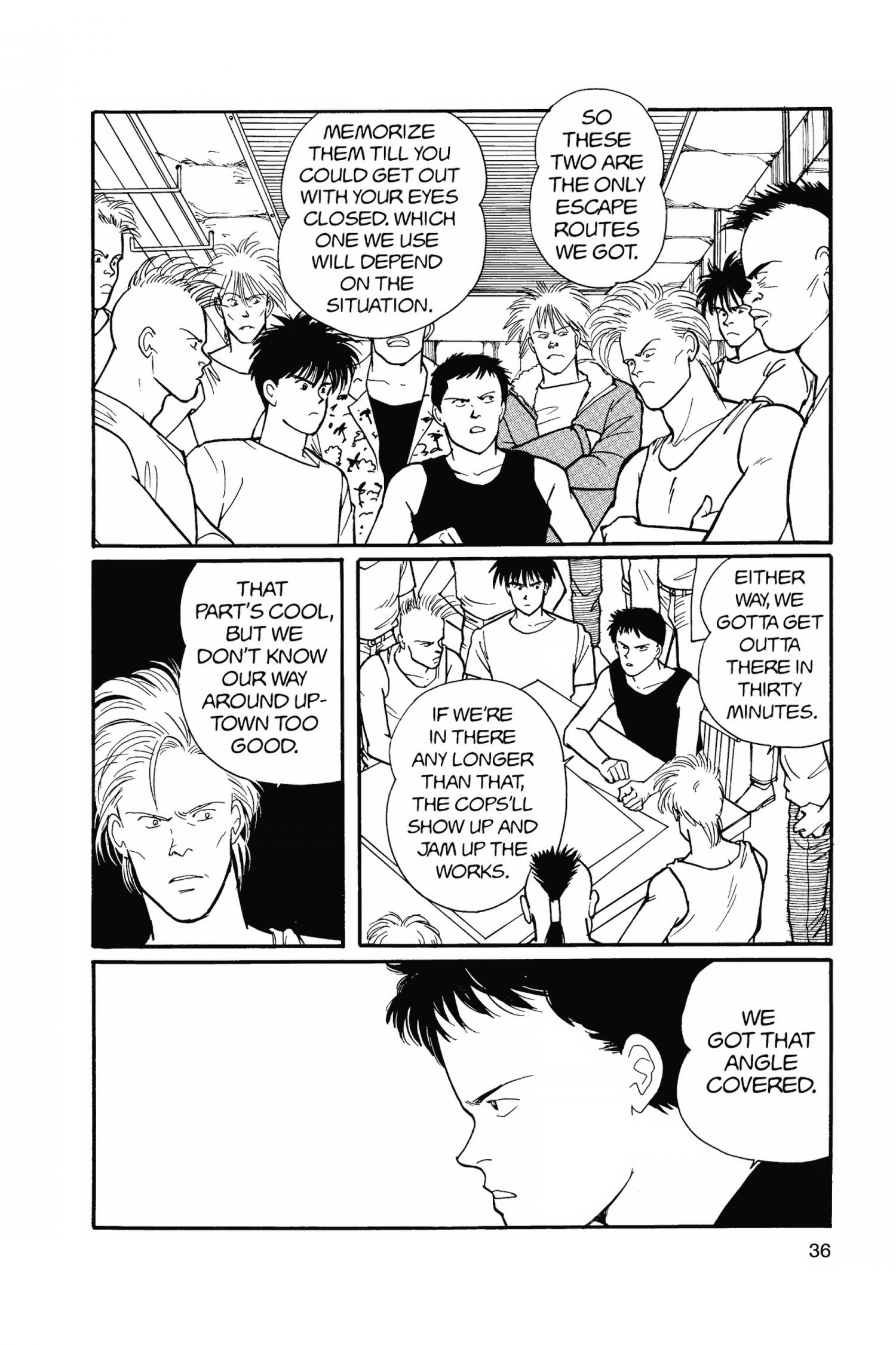 Banana Fish - episode 33 - 37