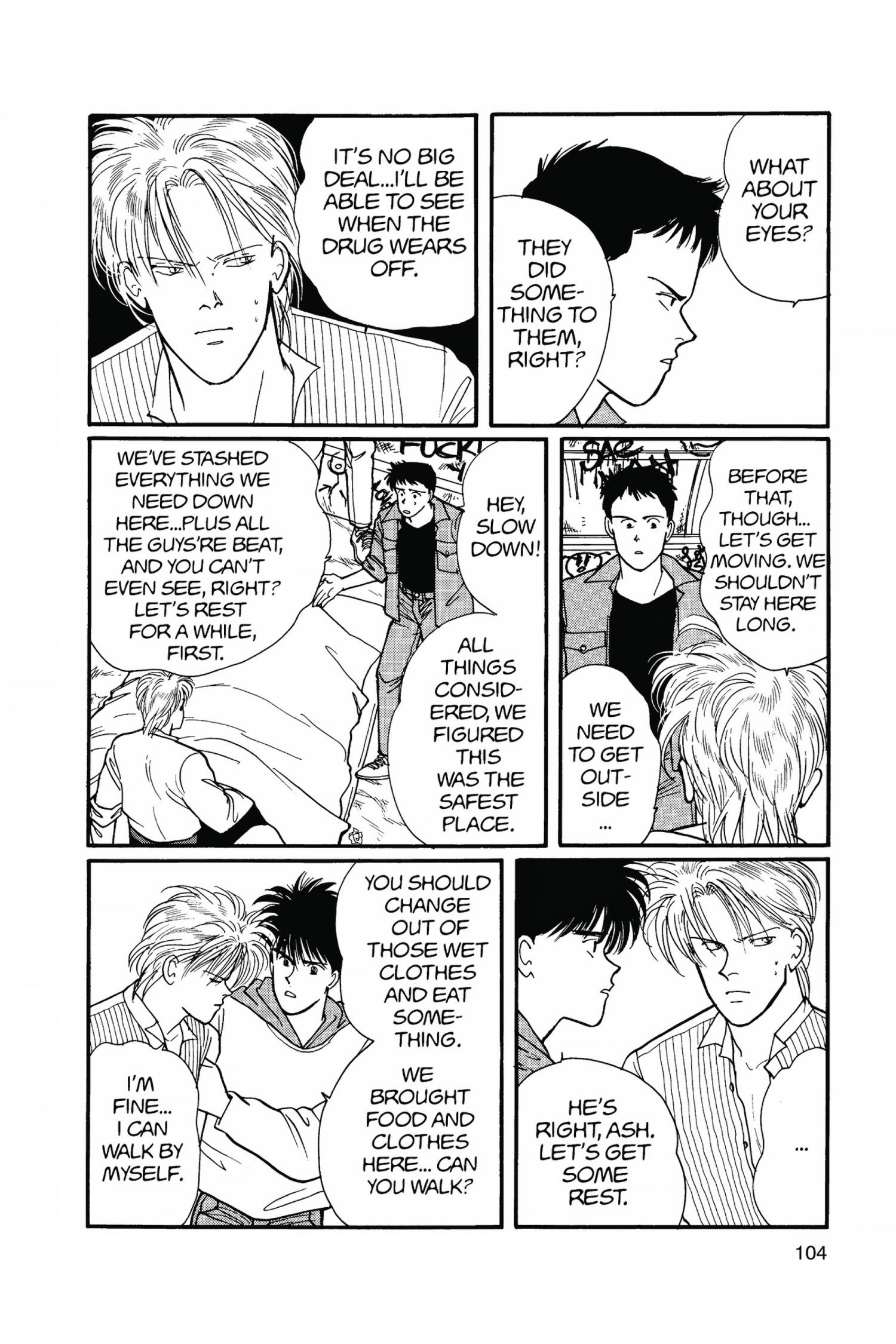 Banana Fish - episode 33 - 105