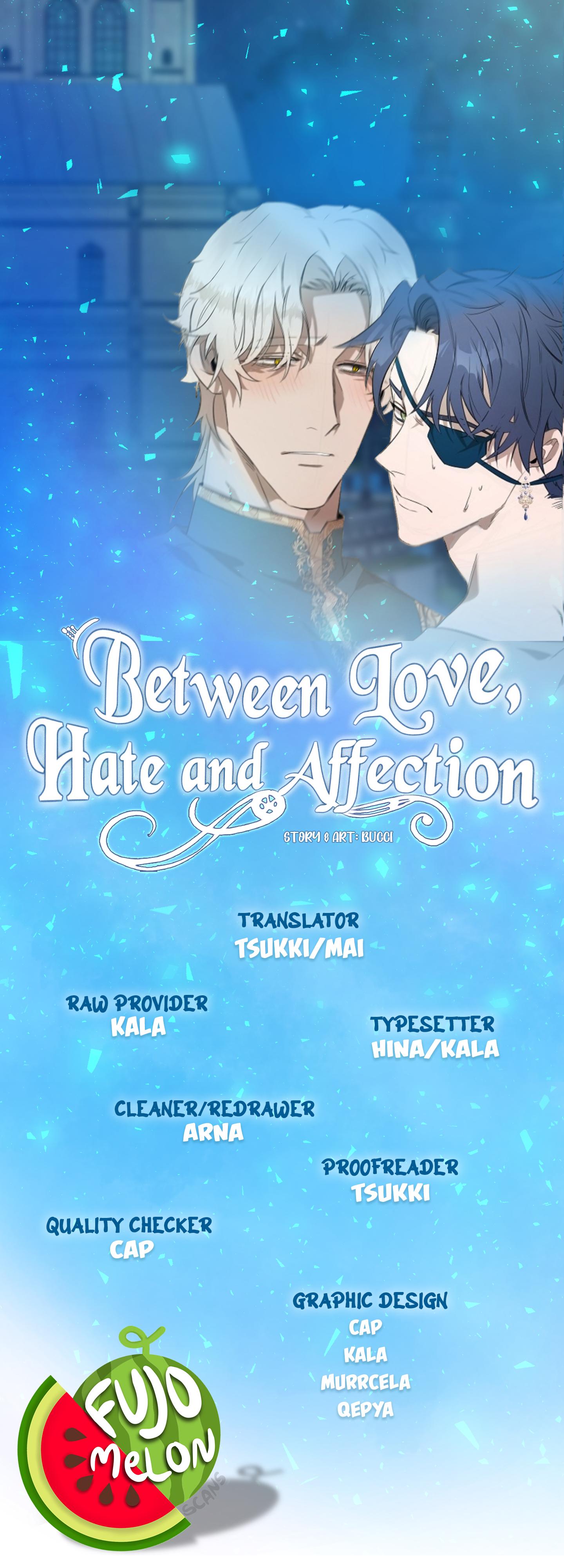 Ch.1. Between Love, Hate and <b>Affection</b>. 