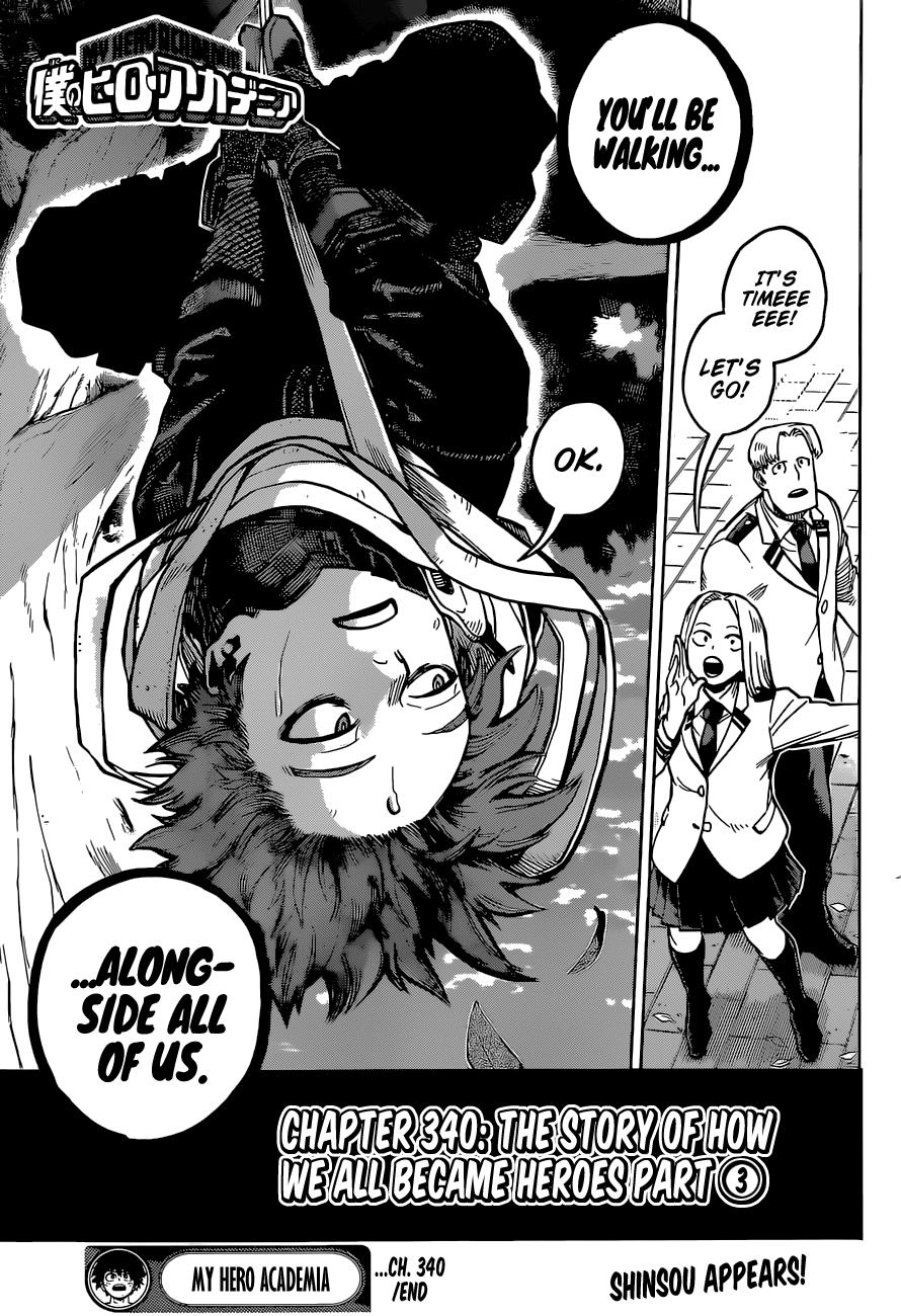 Boku no Hero Academia Ch.408 Page 1 - Mangago