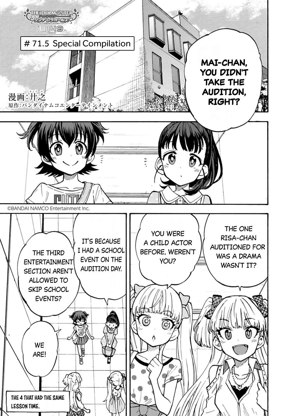 Cinderella Girls U149 Vol 2 Ch 71 5 Page 1 Mangago