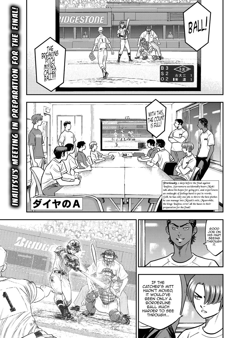 Diamond No Ace Act 2 Vol 8 Ch 258 Page 1 Mangago