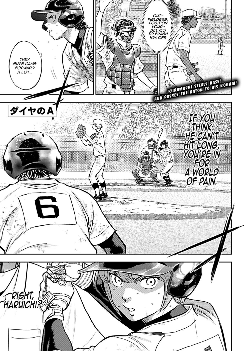 Diamond no Ace Act II - Chapter 127 : r/AceOfTheDiamond