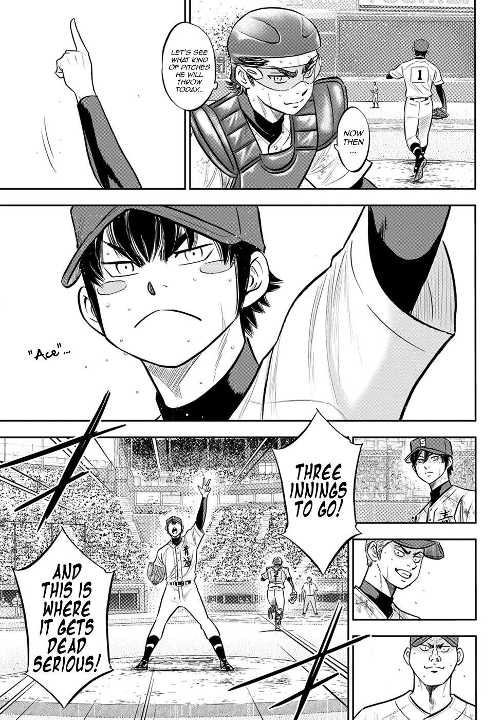 Manga Chapter Review: Ace of Diamond Act II 72 – .