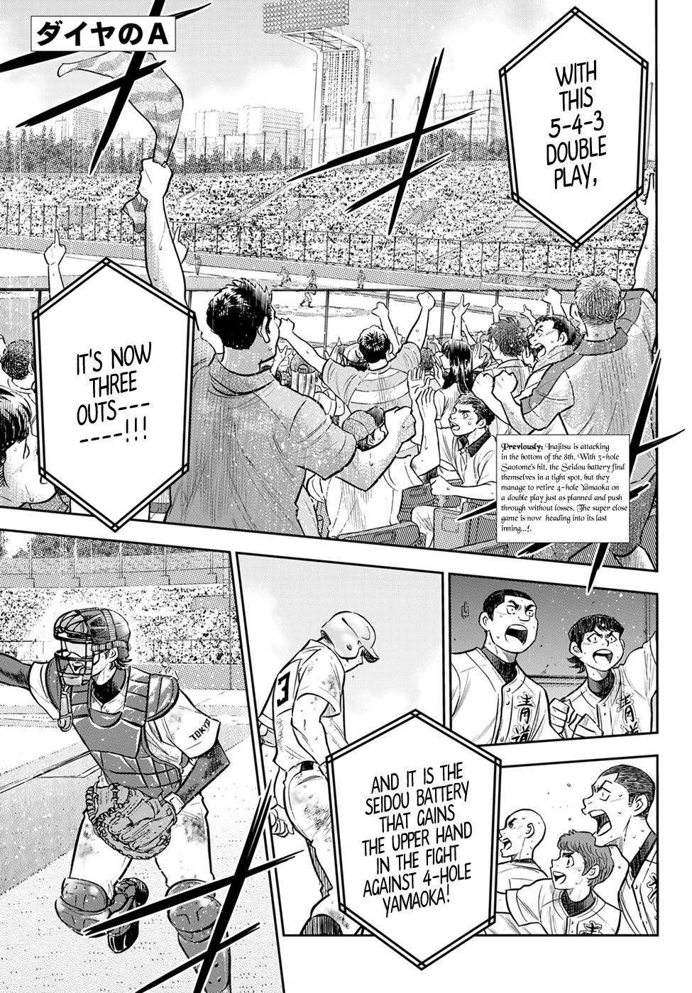 Diamond no Ace Act 2 Vol.8 Ch.280 Page 1 - Mangago