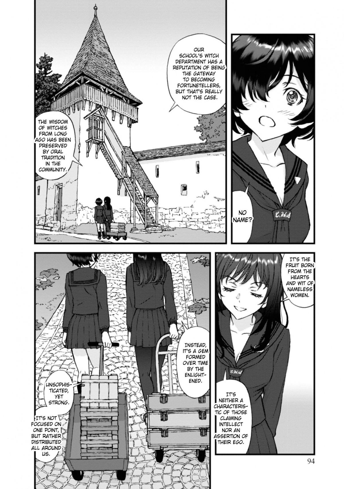 Wiskundige Horen van Formuleren GIRLS und PANZER - Momi no Ki to Tetsu no Hane no Majo Ch.8 Page 1 - Mangago