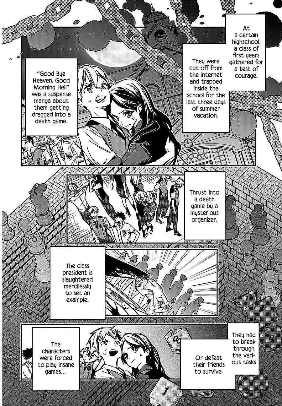 I Reincarnated as the Little Sister of a Death Game's Murder Mastermind and  Failed Ch.3 Page 26 - Mangago