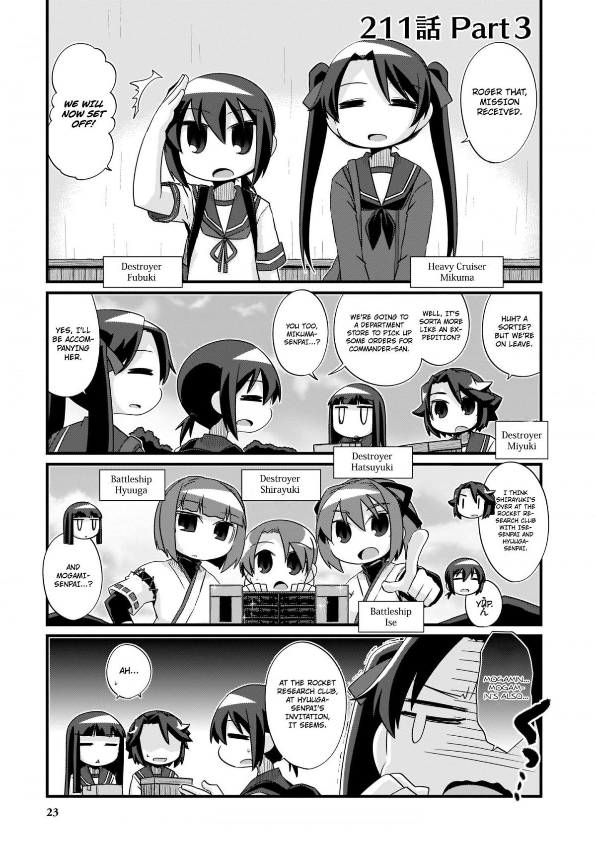 Kantai Collection -KanColle- 4-koma Comic: Fubuki, Ganbarimasu! - episode 229 - 12