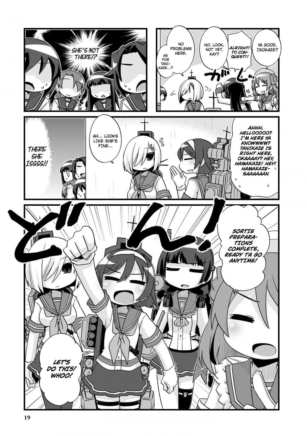 Kantai Collection -KanColle- 4-koma Comic: Fubuki, Ganbarimasu! - episode 229 - 10