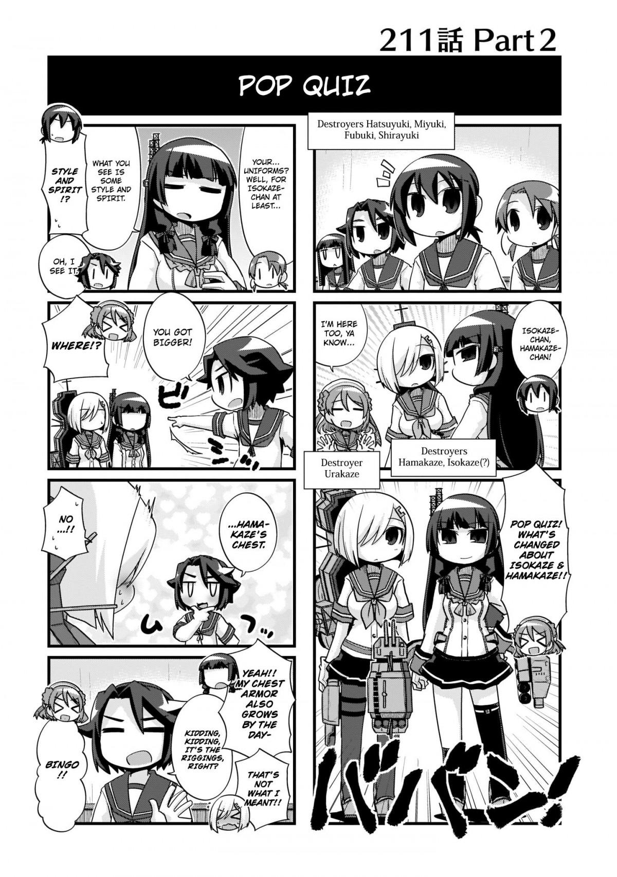 Kantai Collection -KanColle- 4-koma Comic: Fubuki, Ganbarimasu! - episode 229 - 6