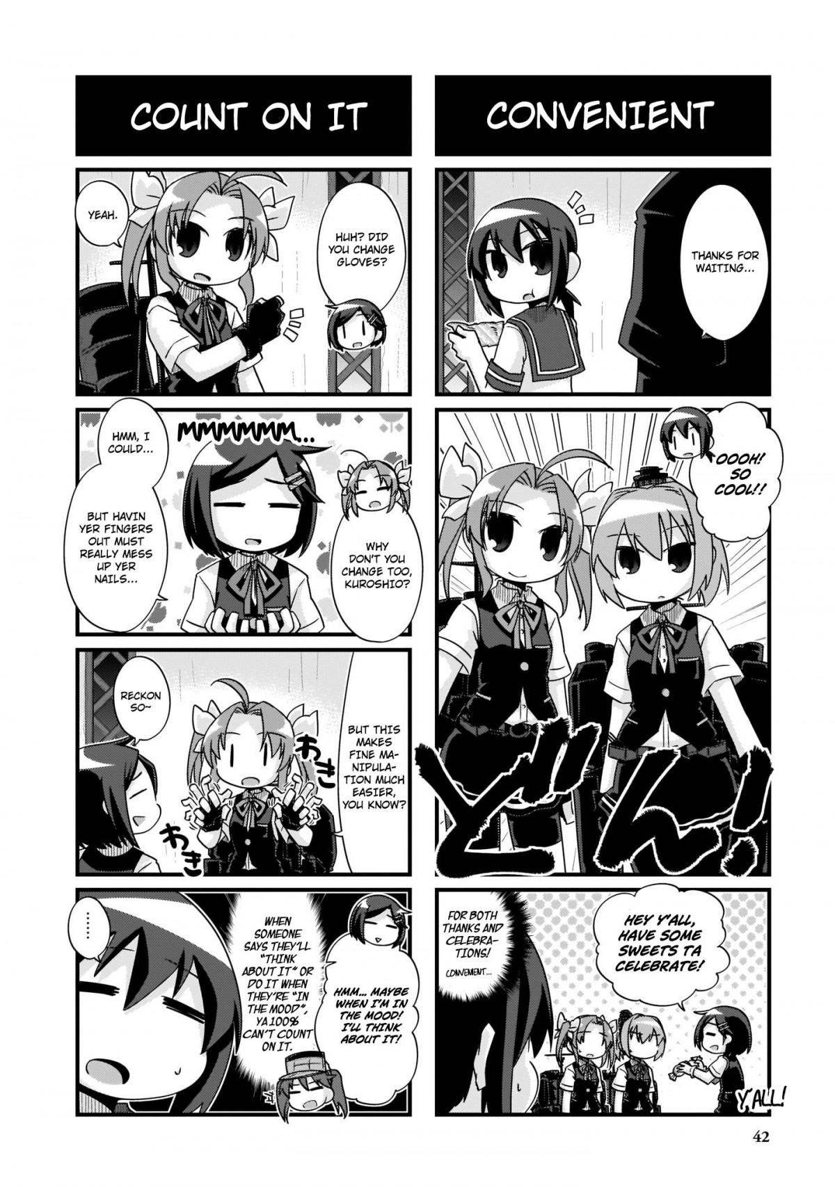 Kantai Collection -KanColle- 4-koma Comic: Fubuki, Ganbarimasu! - episode 230 - 9