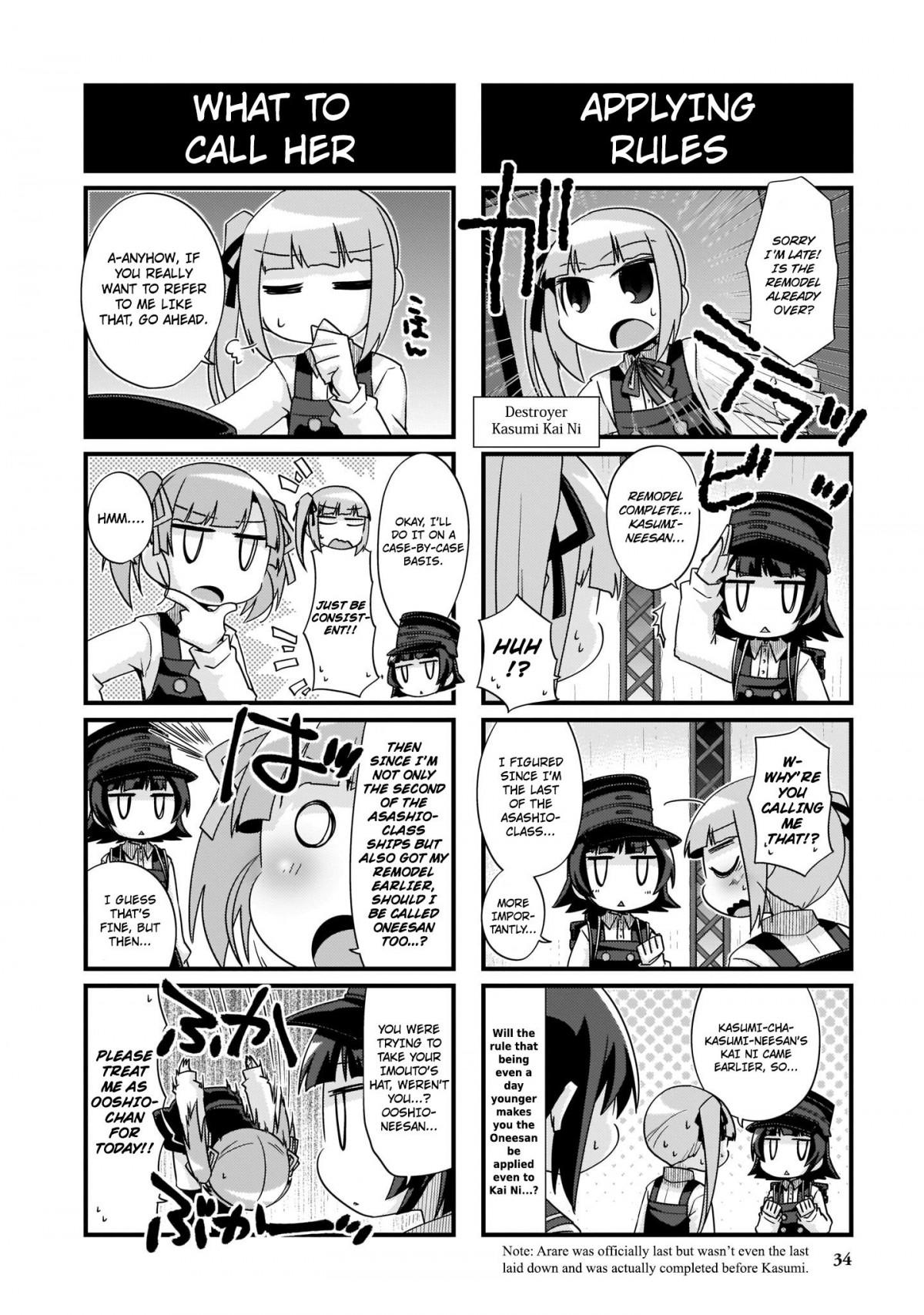 Kantai Collection -KanColle- 4-koma Comic: Fubuki, Ganbarimasu! - episode 230 - 3