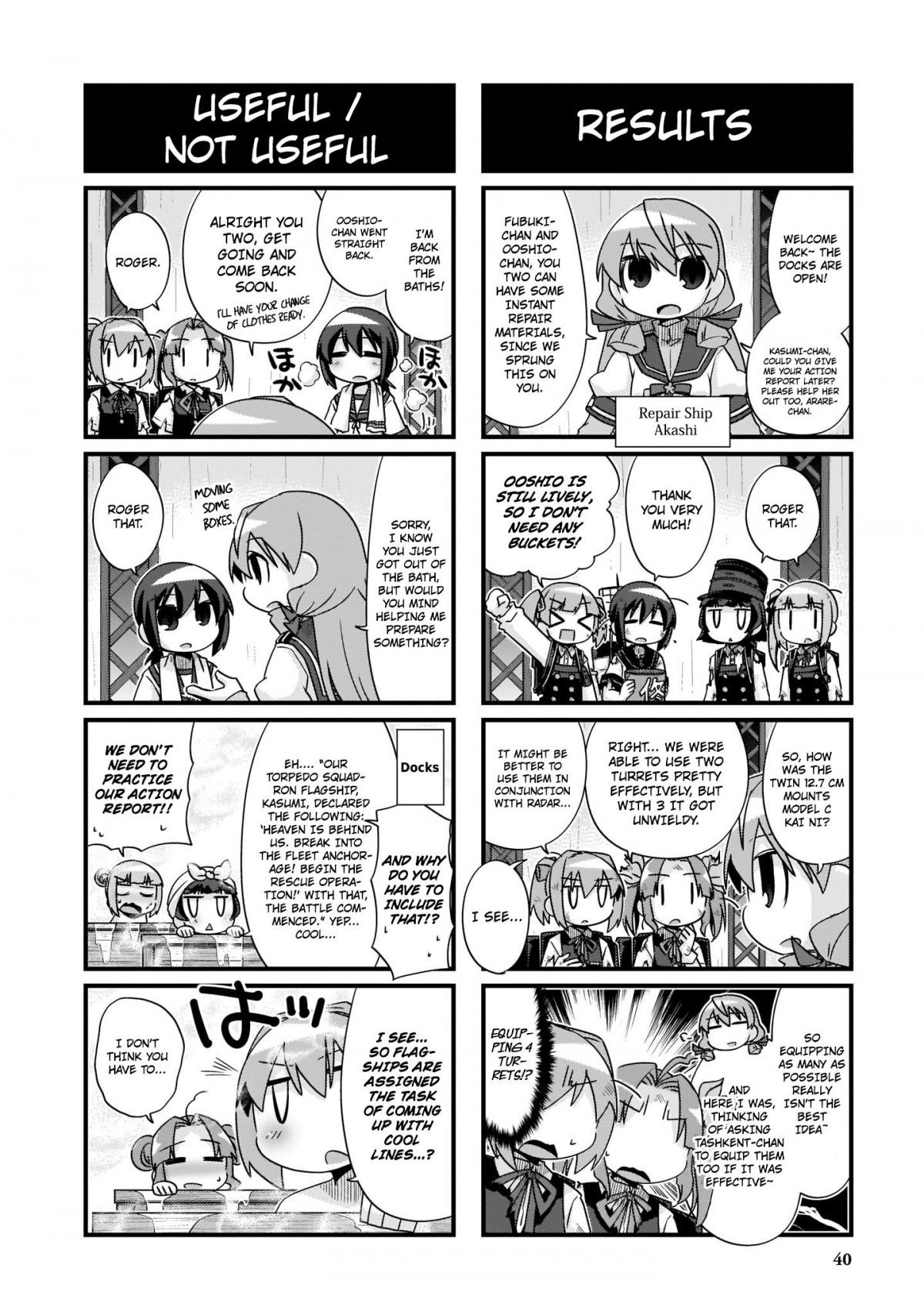 Kantai Collection -KanColle- 4-koma Comic: Fubuki, Ganbarimasu! - episode 230 - 7