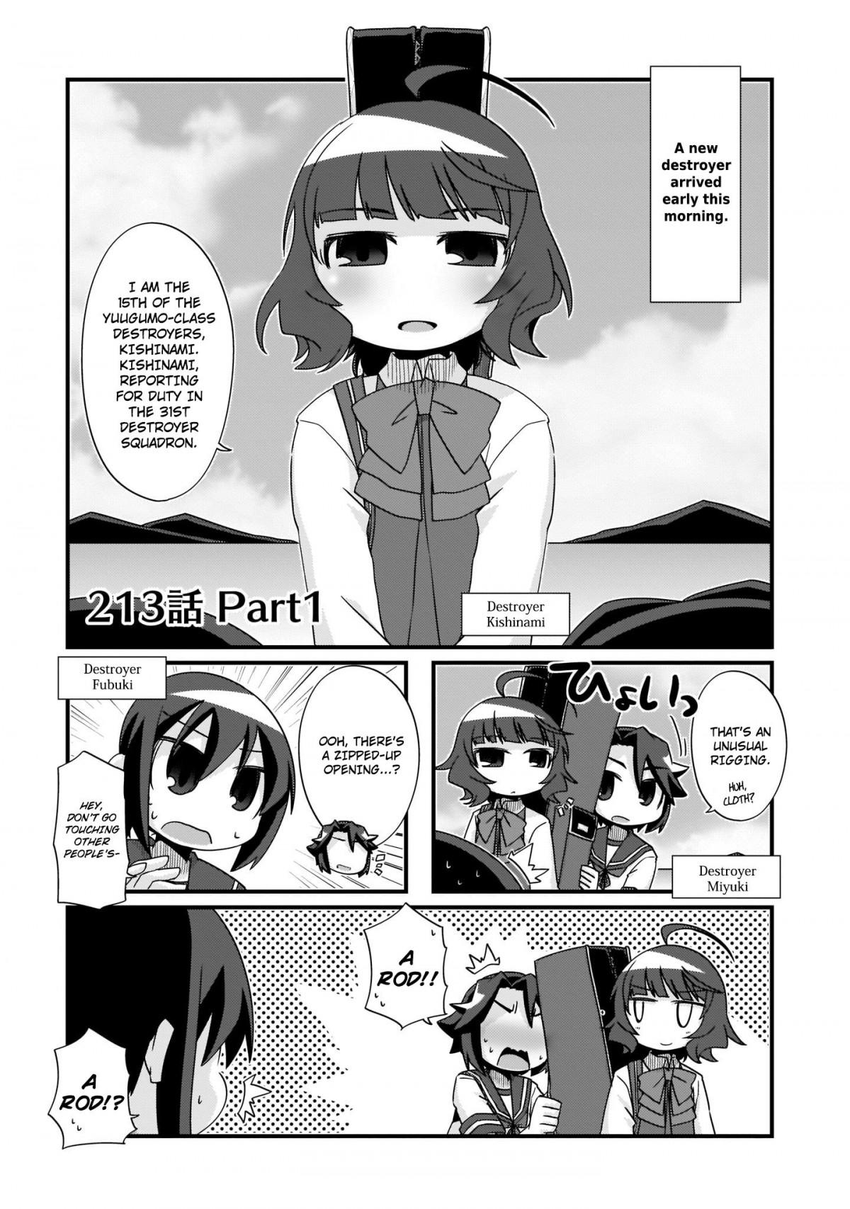 Kantai Collection -KanColle- 4-koma Comic: Fubuki, Ganbarimasu! - episode 231 - 0