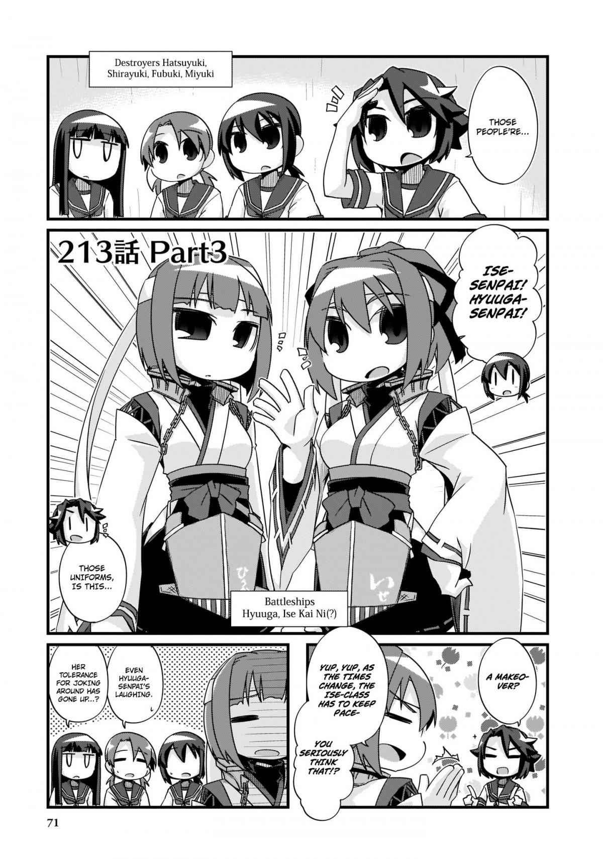 Kantai Collection -KanColle- 4-koma Comic: Fubuki, Ganbarimasu! - episode 231 - 12