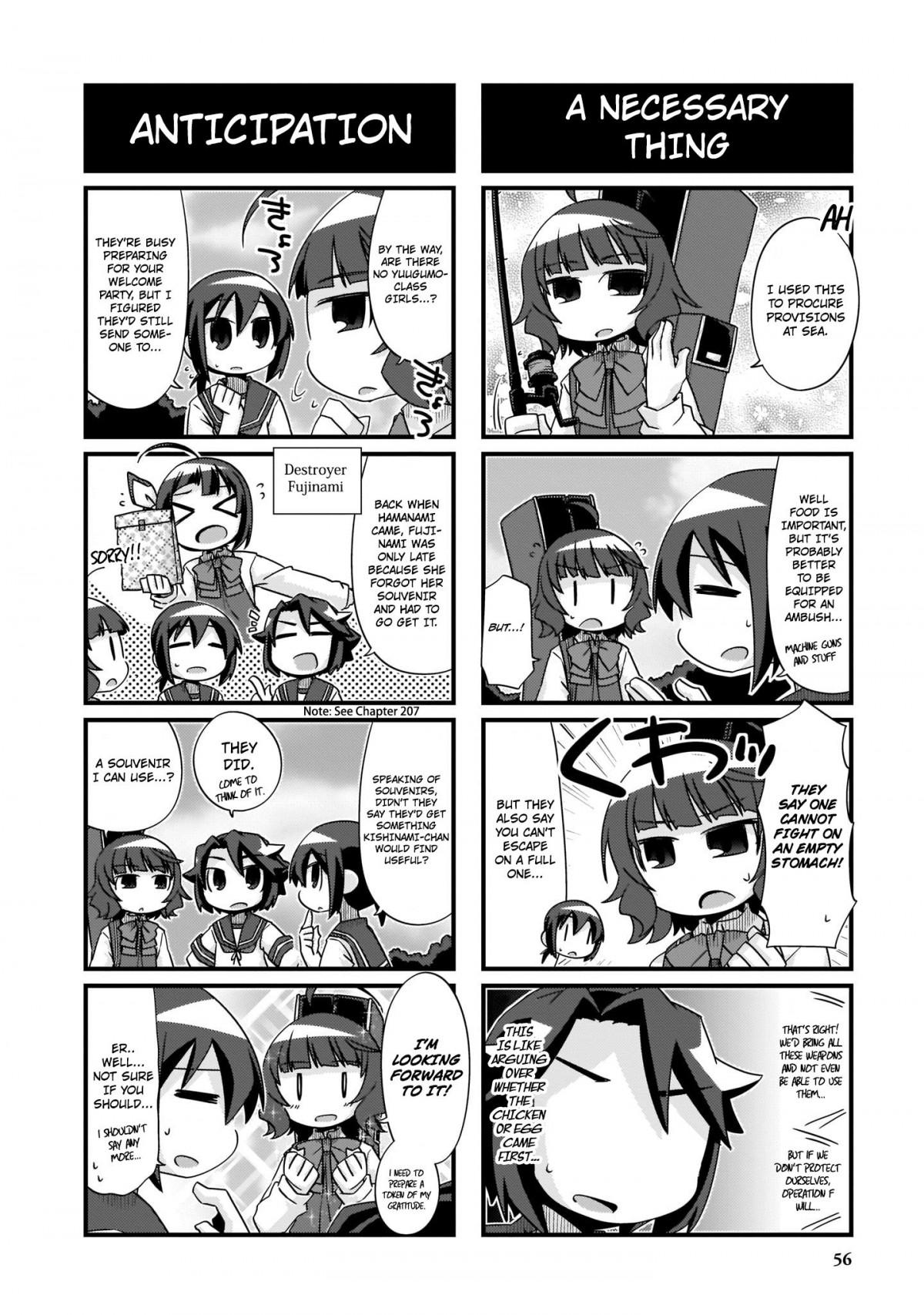 Kantai Collection -KanColle- 4-koma Comic: Fubuki, Ganbarimasu! - episode 231 - 1