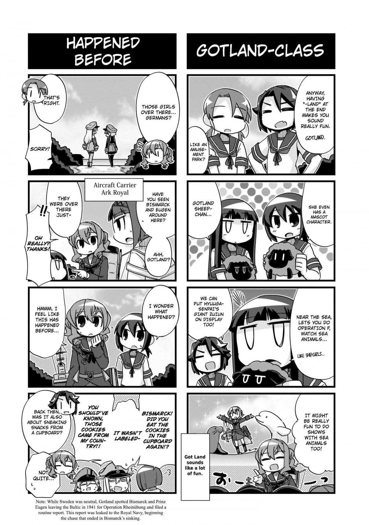 Kantai Collection -KanColle- 4-koma Comic: Fubuki, Ganbarimasu! - episode 232 - 4