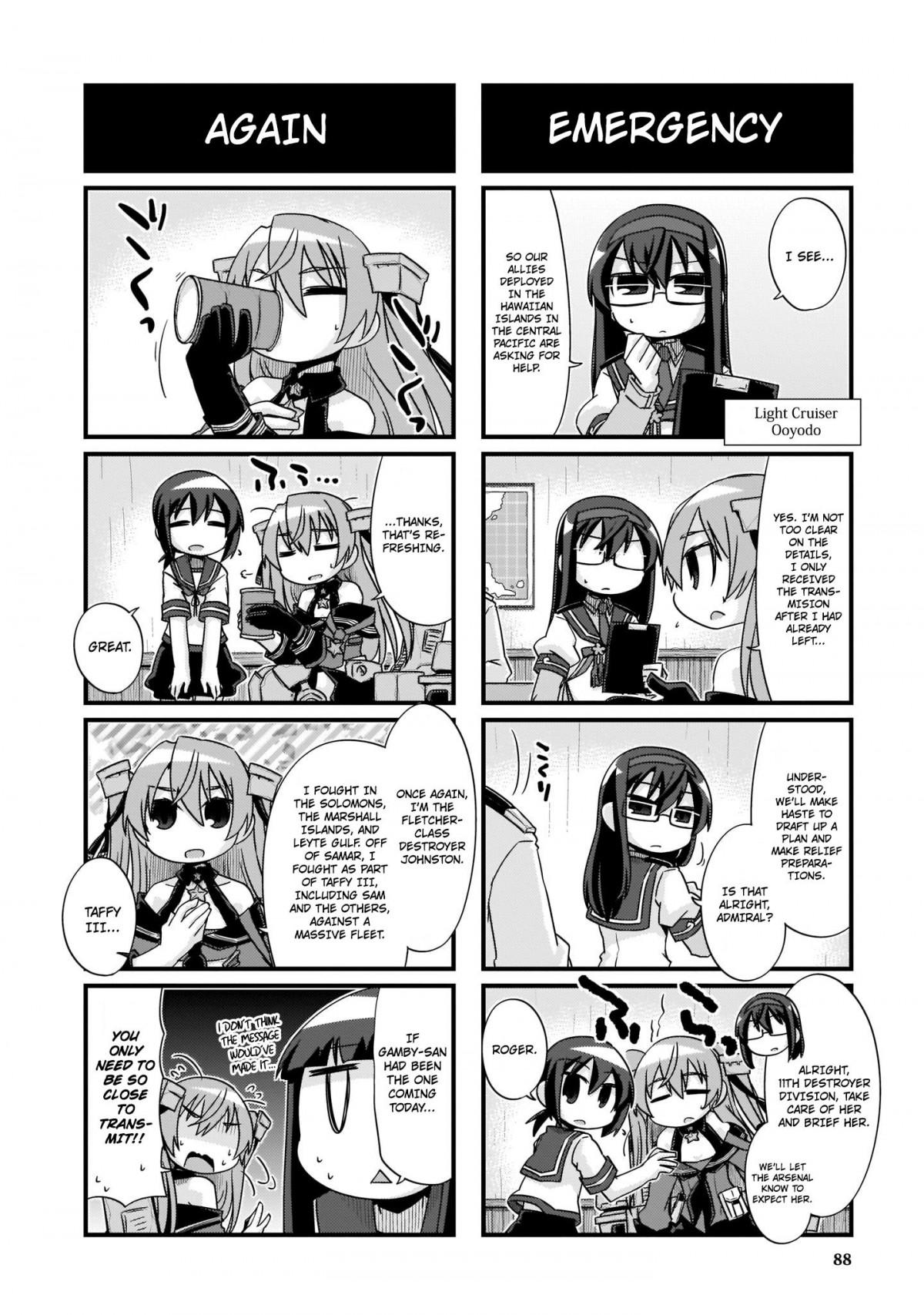 Kantai Collection -KanColle- 4-koma Comic: Fubuki, Ganbarimasu! - episode 232 - 7