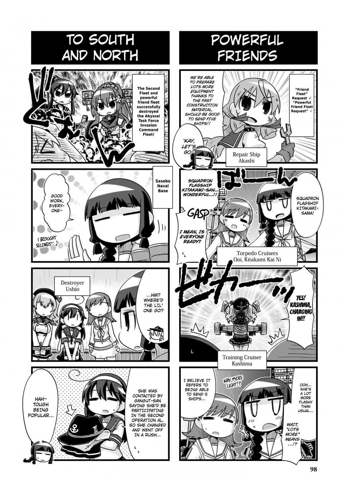 Kantai Collection -KanColle- 4-koma Comic: Fubuki, Ganbarimasu! - episode 232 - 15