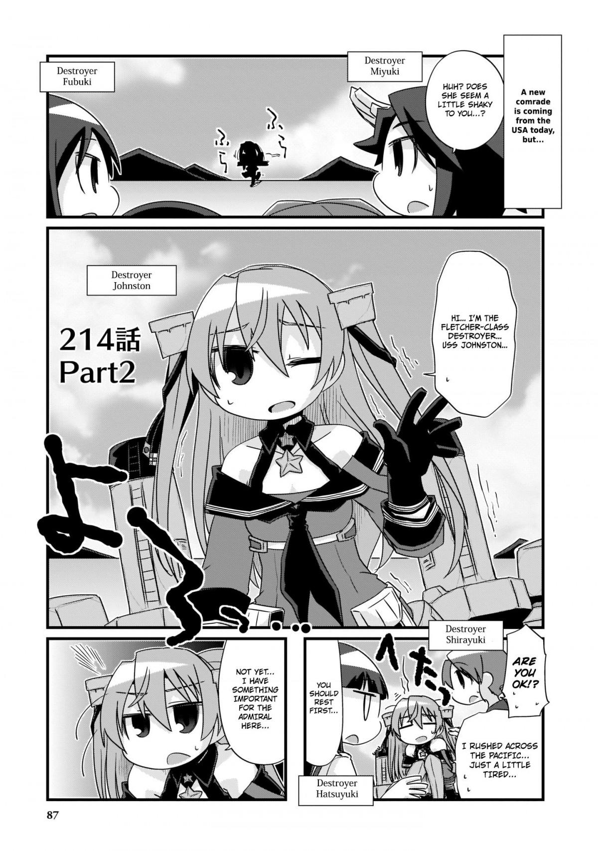 Kantai Collection -KanColle- 4-koma Comic: Fubuki, Ganbarimasu! - episode 232 - 6