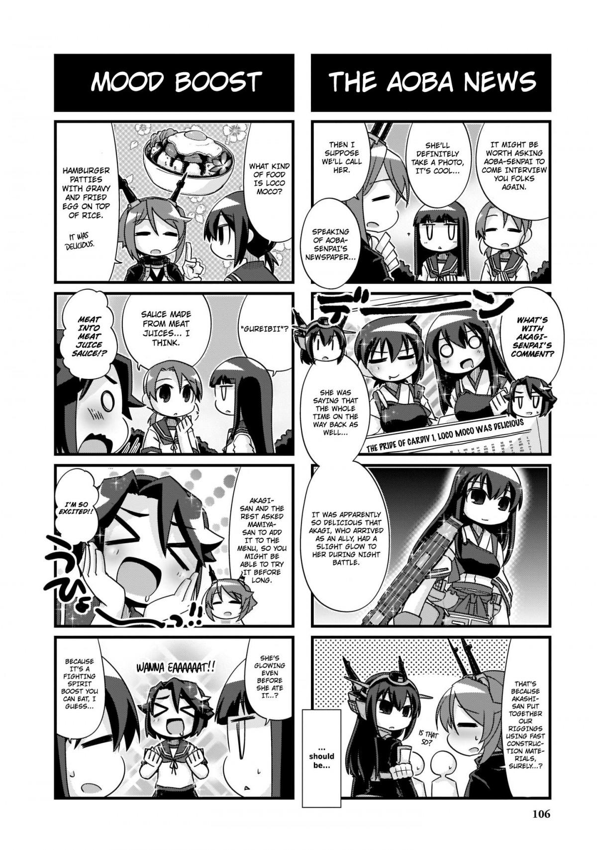 Kantai Collection -KanColle- 4-koma Comic: Fubuki, Ganbarimasu! - episode 233 - 3