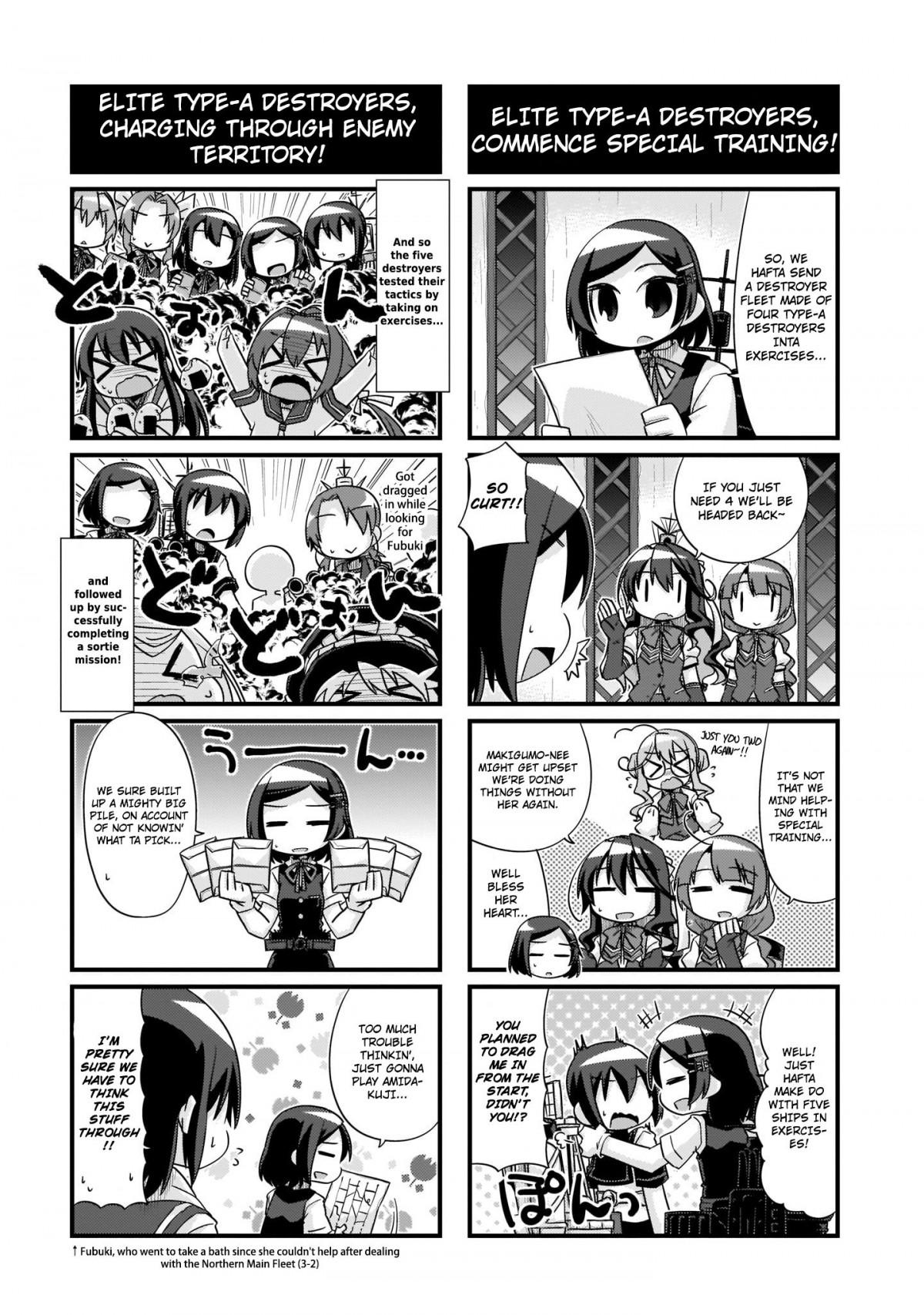 Kantai Collection -KanColle- 4-koma Comic: Fubuki, Ganbarimasu! - episode 235 - 10