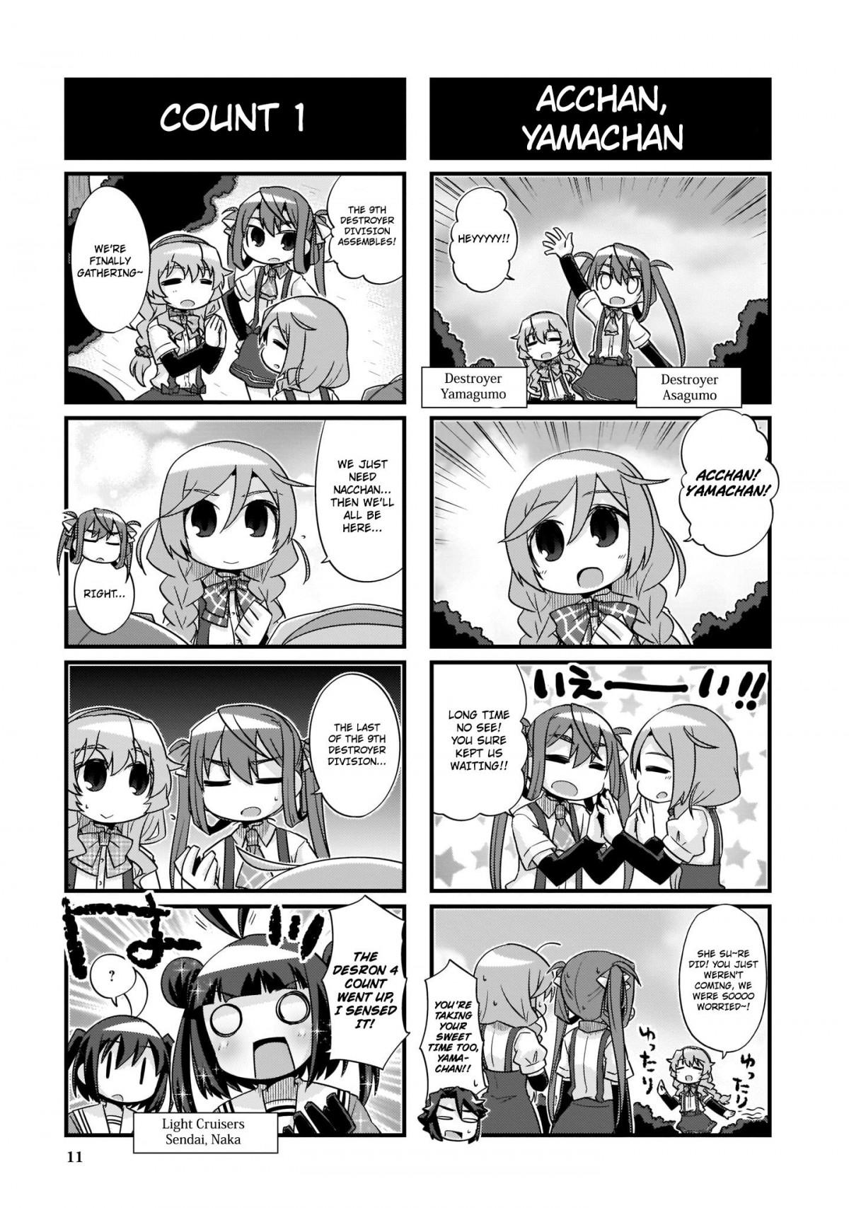 Kantai Collection -KanColle- 4-koma Comic: Fubuki, Ganbarimasu! - episode 235 - 4