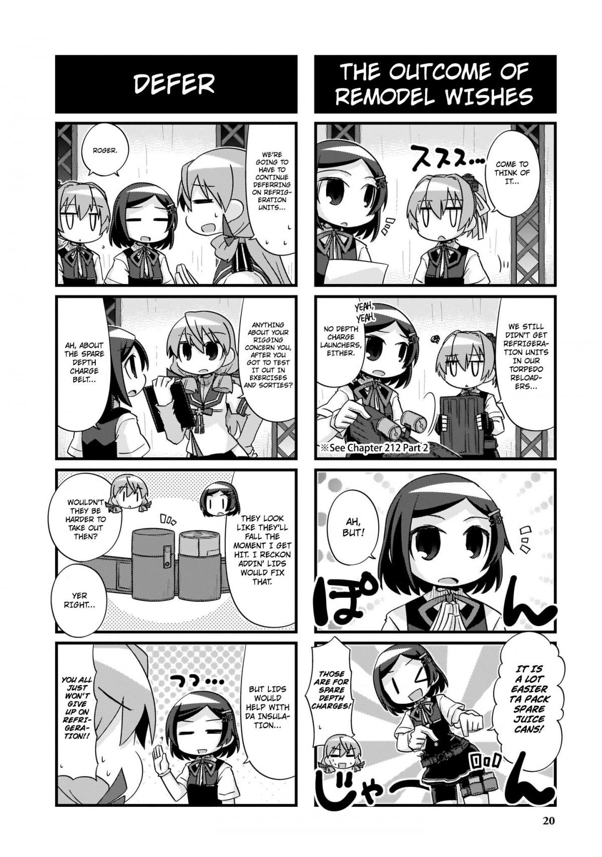 Kantai Collection -KanColle- 4-koma Comic: Fubuki, Ganbarimasu! - episode 235 - 11