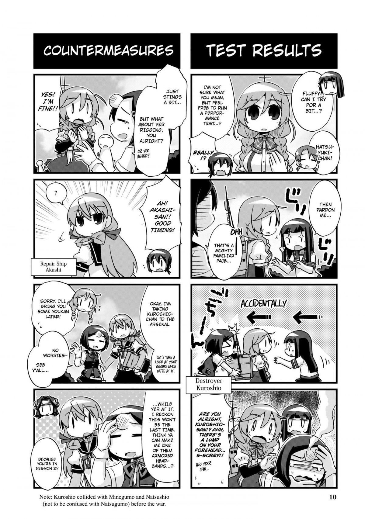 Kantai Collection -KanColle- 4-koma Comic: Fubuki, Ganbarimasu! - episode 235 - 3