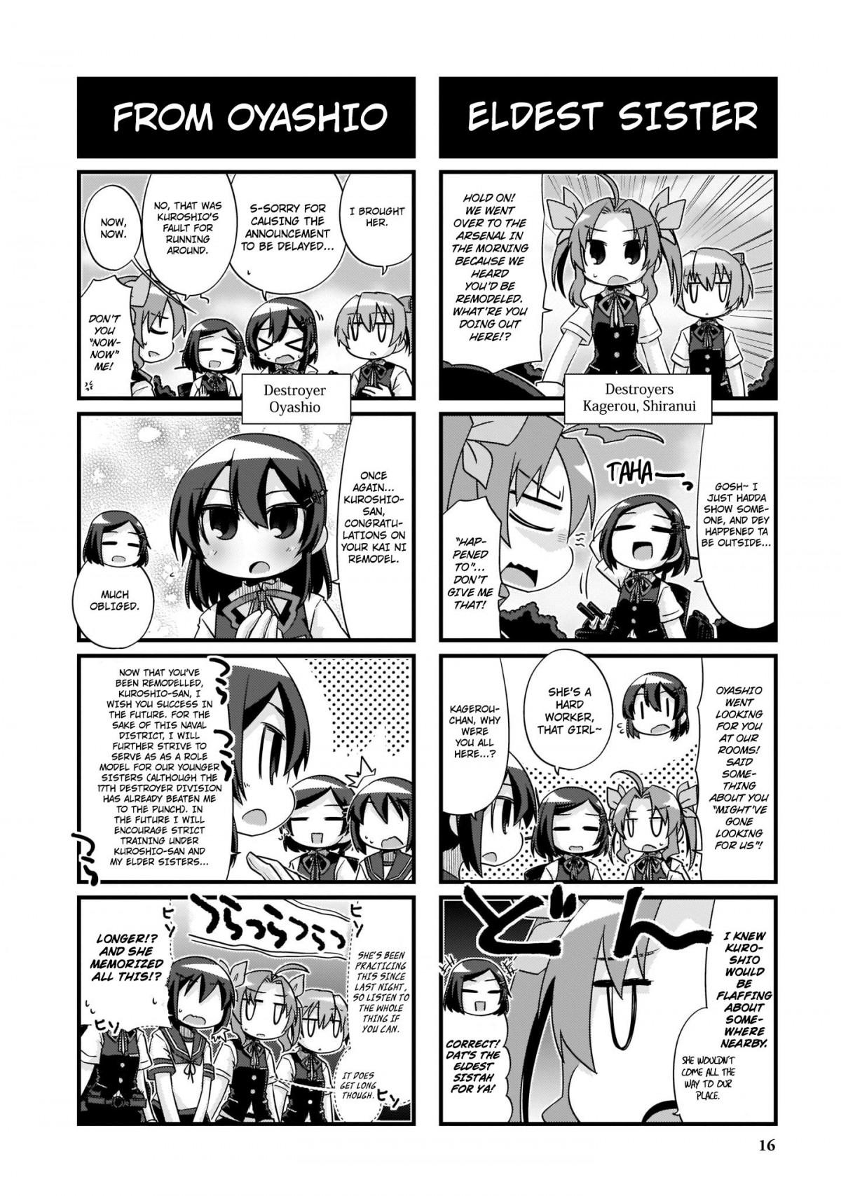 Kantai Collection -KanColle- 4-koma Comic: Fubuki, Ganbarimasu! - episode 235 - 7