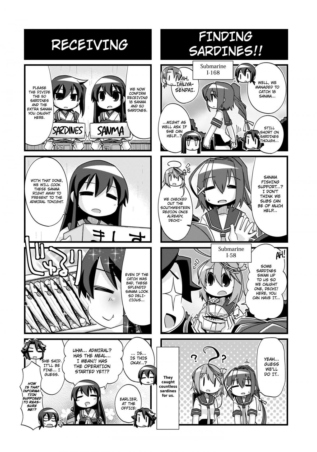 Kantai Collection -KanColle- 4-koma Comic: Fubuki, Ganbarimasu! - episode 237 - 4