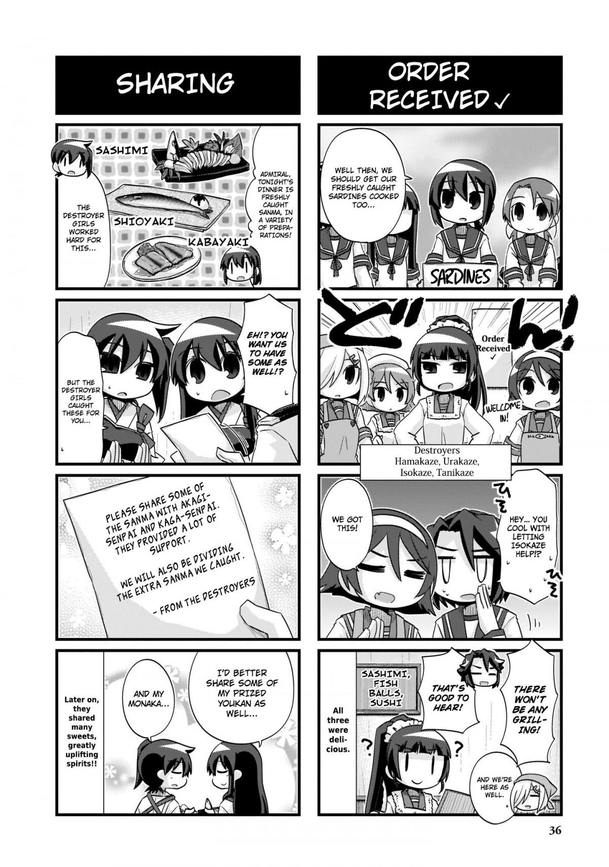 Kantai Collection -KanColle- 4-koma Comic: Fubuki, Ganbarimasu! - episode 237 - 5