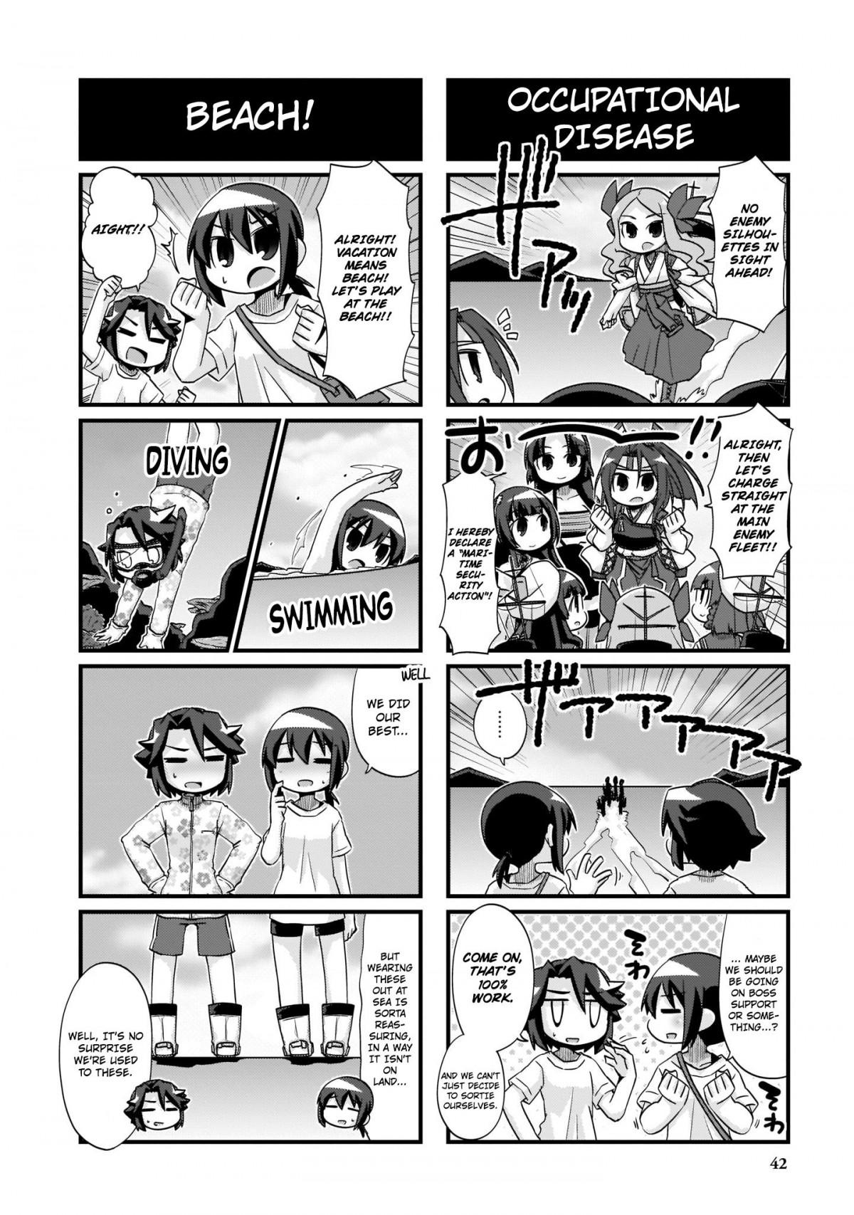 Kantai Collection -KanColle- 4-koma Comic: Fubuki, Ganbarimasu! - episode 238 - 3