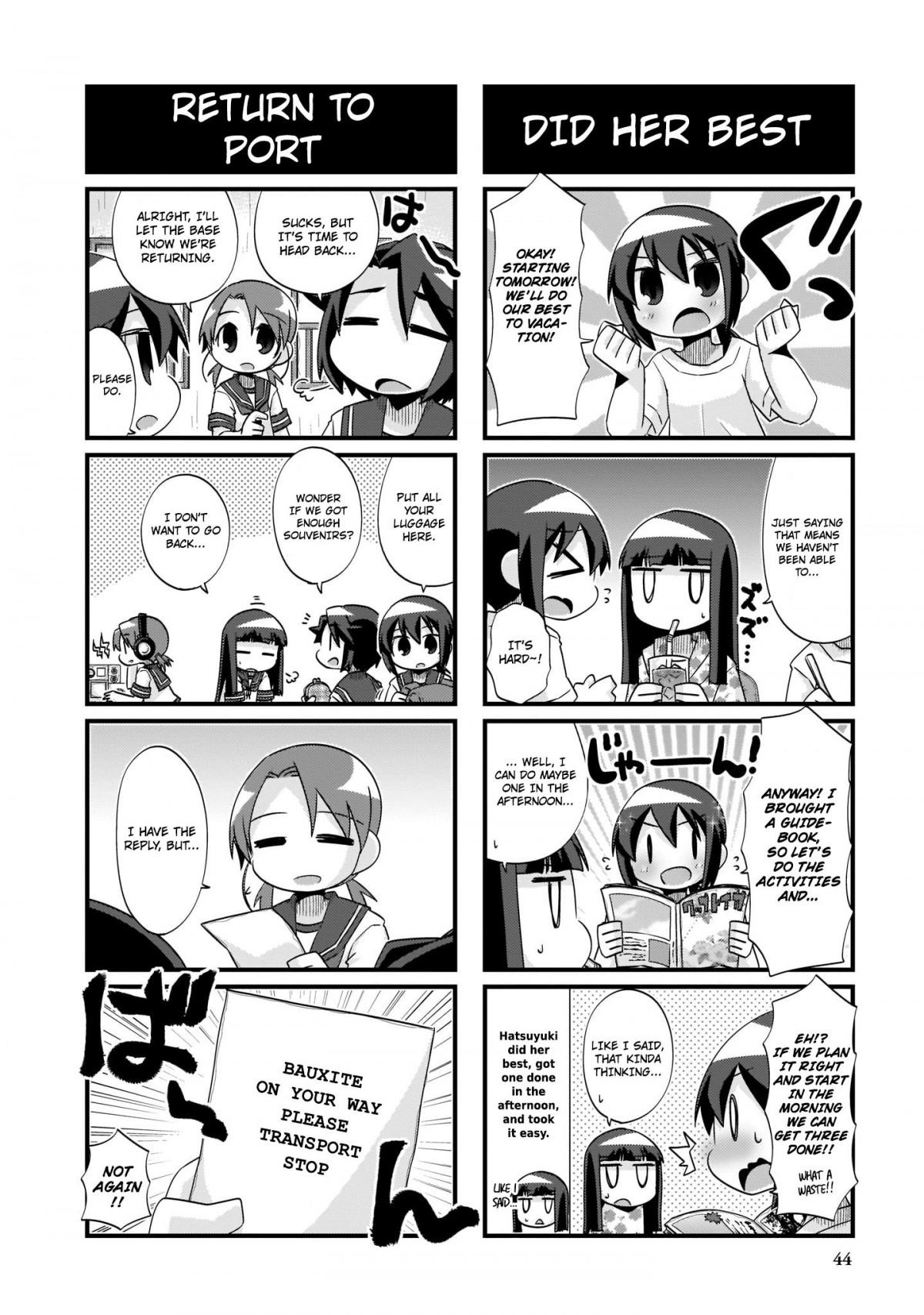 Kantai Collection -KanColle- 4-koma Comic: Fubuki, Ganbarimasu! - episode 238 - 5