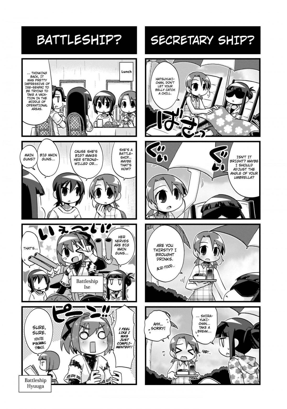 Kantai Collection -KanColle- 4-koma Comic: Fubuki, Ganbarimasu! - episode 238 - 4