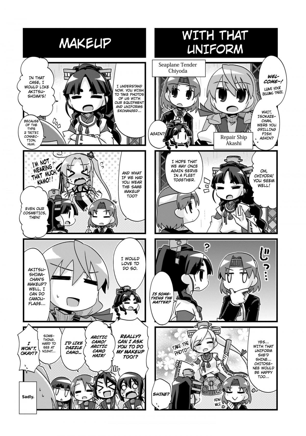 Kantai Collection -KanColle- 4-koma Comic: Fubuki, Ganbarimasu! - episode 239 - 4