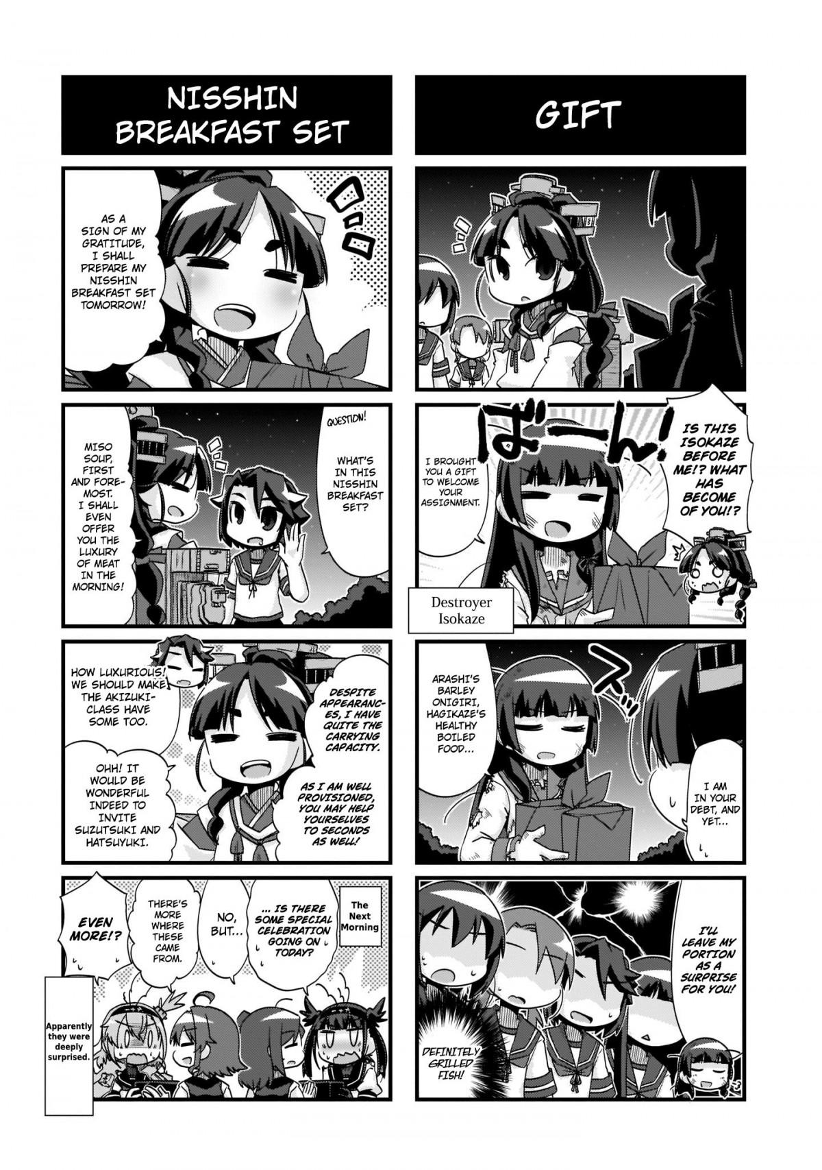 Kantai Collection -KanColle- 4-koma Comic: Fubuki, Ganbarimasu! - episode 239 - 2