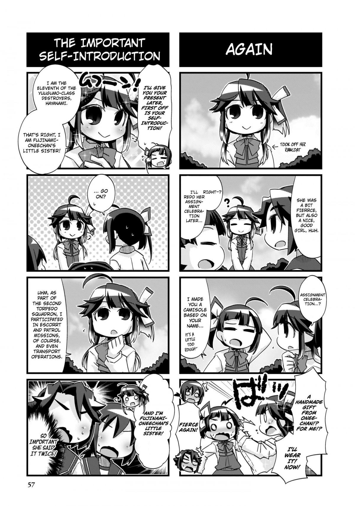 Kantai Collection -KanColle- 4-koma Comic: Fubuki, Ganbarimasu! - episode 240 - 2