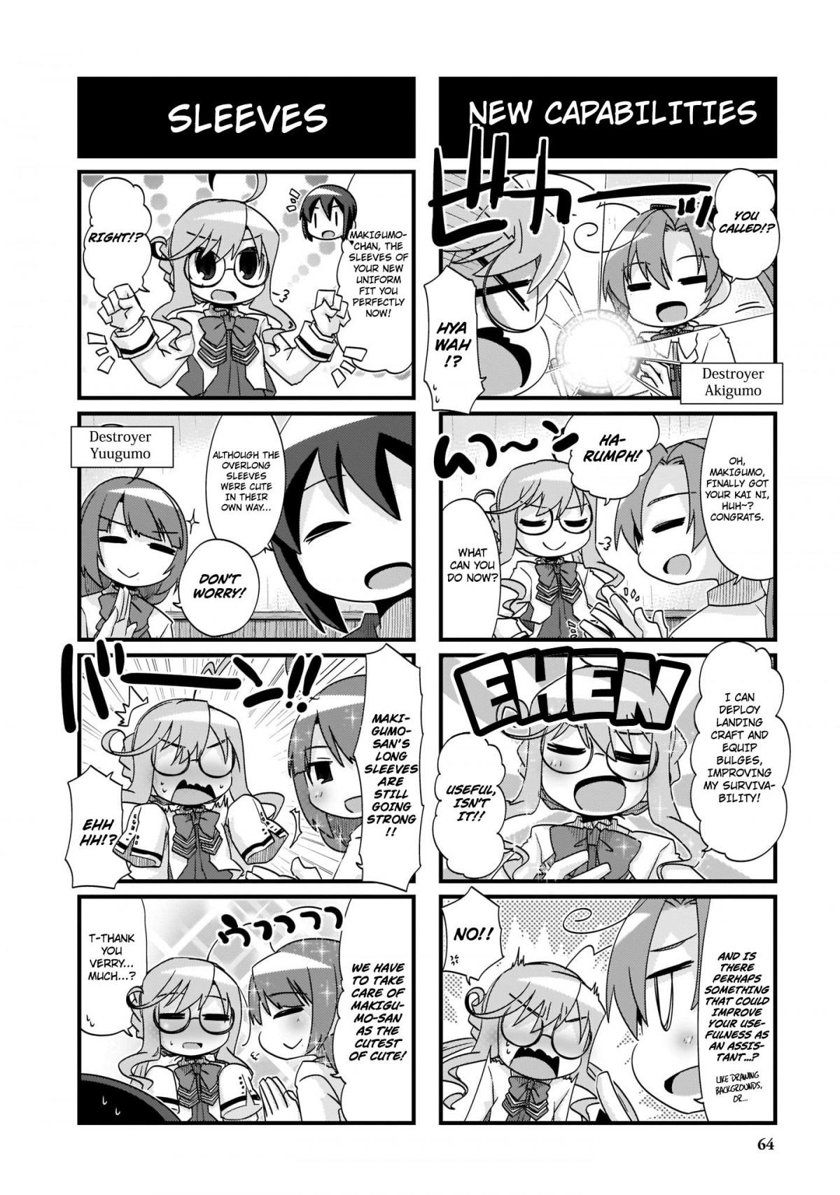 Kantai Collection -KanColle- 4-koma Comic: Fubuki, Ganbarimasu! - episode 241 - 1