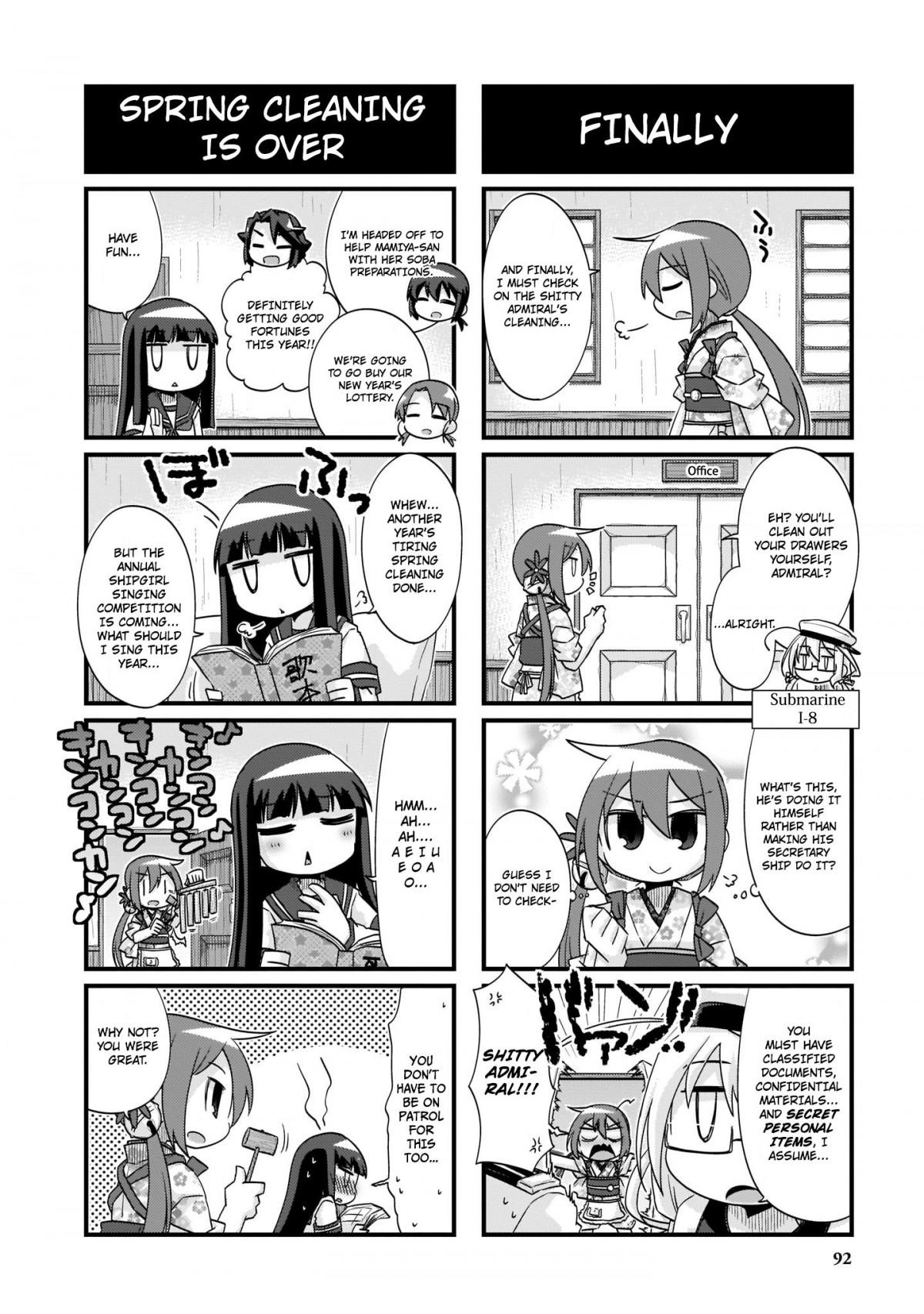 Kantai Collection -KanColle- 4-koma Comic: Fubuki, Ganbarimasu! - episode 244 - 5