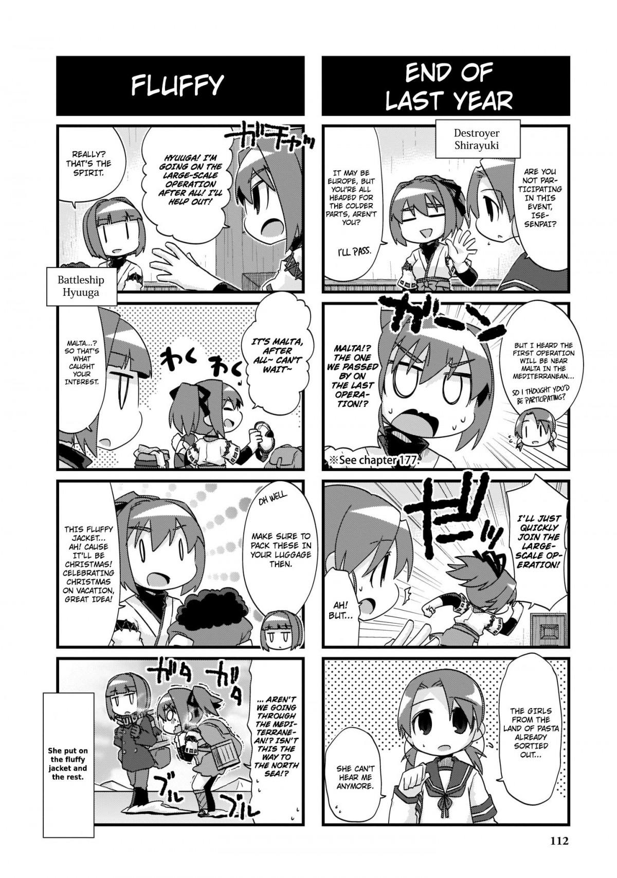 Kantai Collection -KanColle- 4-koma Comic: Fubuki, Ganbarimasu! - episode 246 - 1