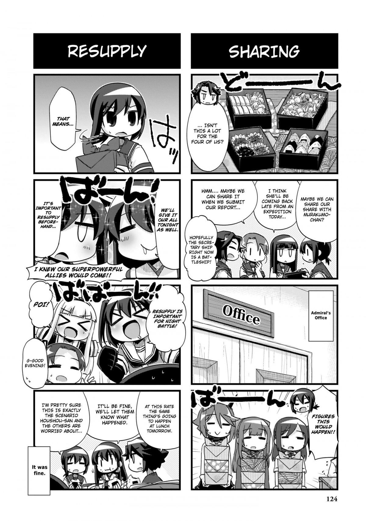 Kantai Collection -KanColle- 4-koma Comic: Fubuki, Ganbarimasu! - episode 247 - 5