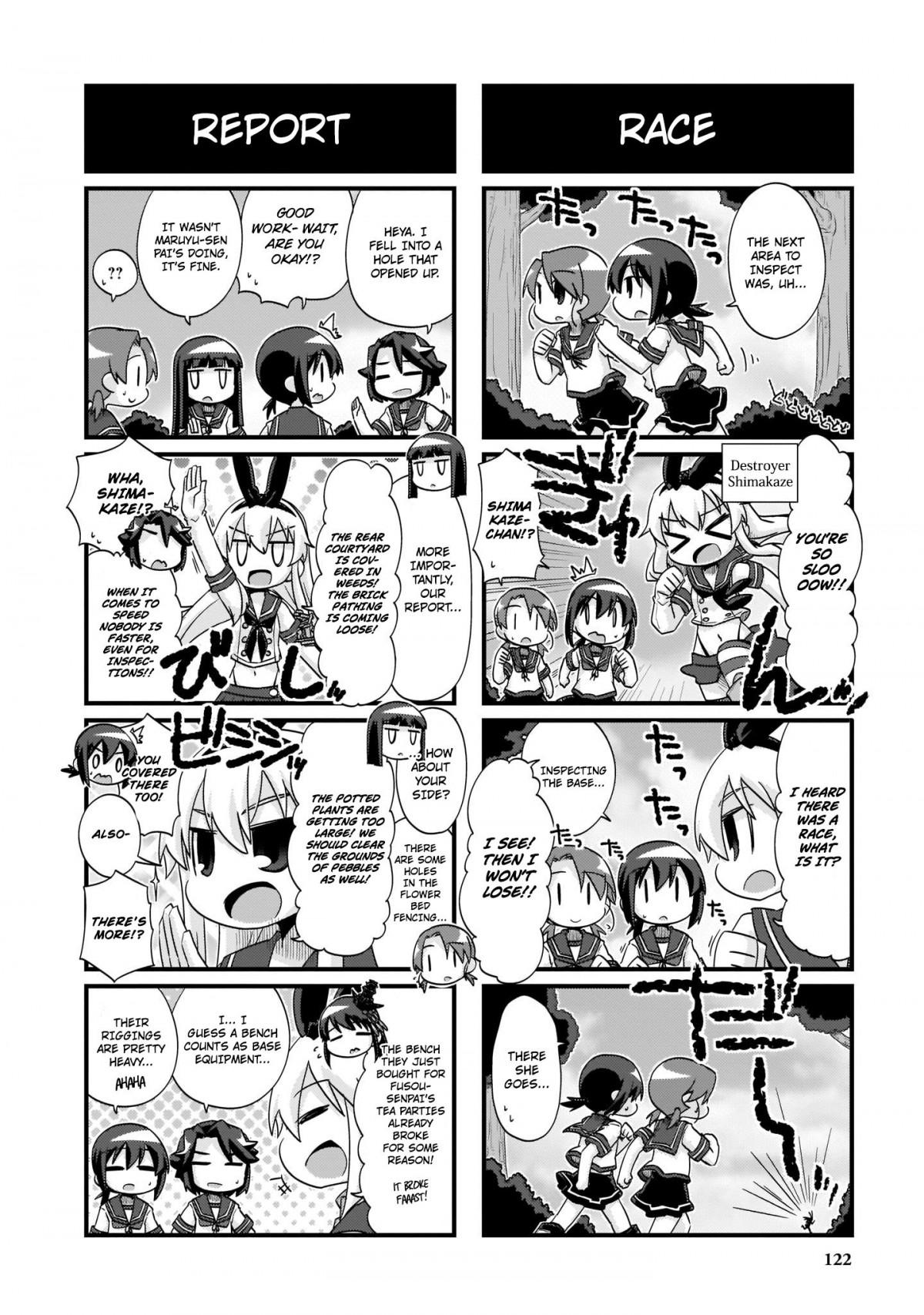 Kantai Collection -KanColle- 4-koma Comic: Fubuki, Ganbarimasu! - episode 247 - 3