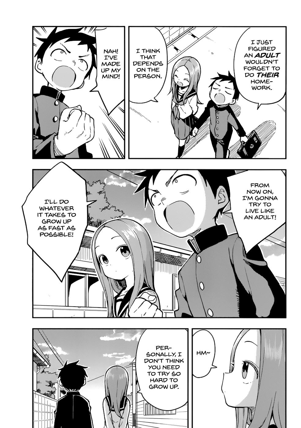 Karakai Jouzu no Takagi-san - episode 180 - 2