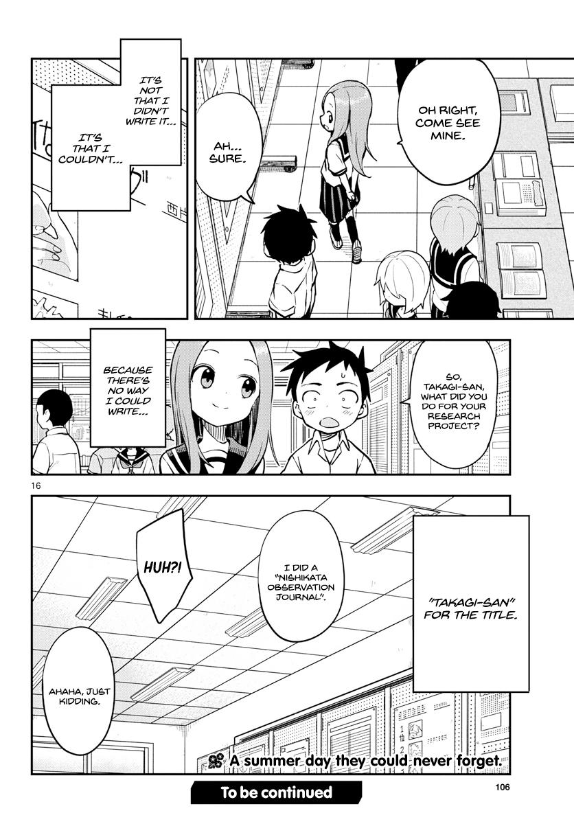 Karakai Jouzu no Takagi-san - episode 181 - 17