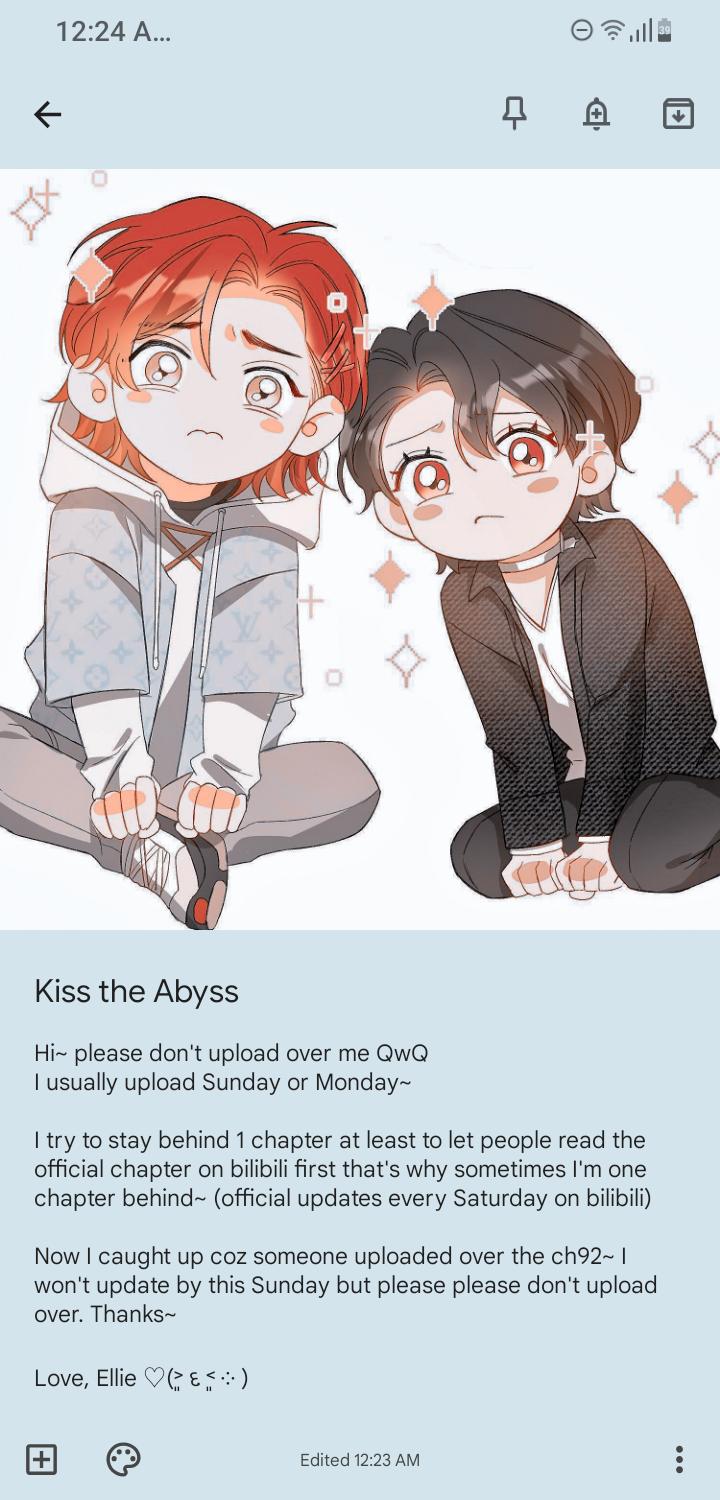 Kiss the abyss